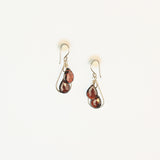 Garnet Sterling Silver earrings