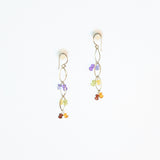 Rainbow Gem earrings