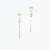 Gold-filled Swarovski Pearls & crystals Earrings