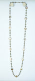 Grey Pearl Long 42" Necklace