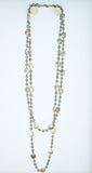 Grey Pearl Long 42" Necklace