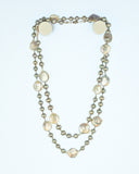 Grey Pearl Long 42" Necklace