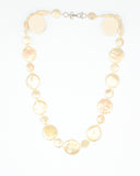 Hand-knotted Coin Pearl Necklace