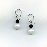 Swarovski crystal & Pearl Earrings A