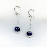 Amethyst Sterling Silver Earrings B