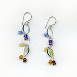 Rainbow Gem earrings