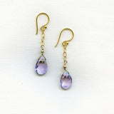 Amethyst Vermeil Earrings