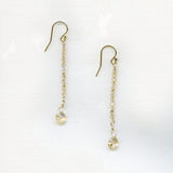 Swarovski crystal Earrings - golden