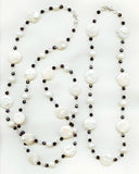 Swarovski Crystal & Pearl Necklace, Long