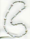Grey Pearl 32" Necklace
