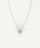 Love Charm with Pearl & Garnets Necklace