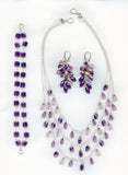 Triple strand Swarovski crystal Necklace